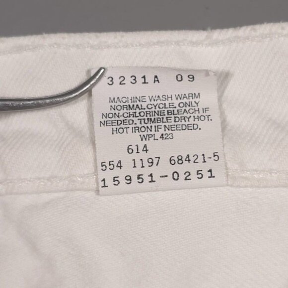 LEVI'S PREMIUM VTG Jeans 950 Relaxed Fit Tapered Size 8 Short USA🇺🇸MADE Women - Picture 12 of 12